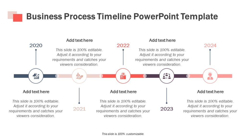 Business Process Timeline PowerPoint Template