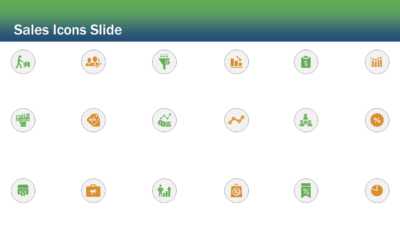 Sales Icons PowerPoint Slide