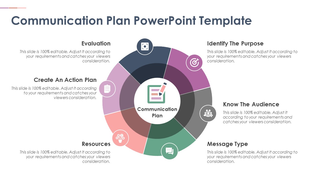 Communication Plan PowerPoint Presentation Template