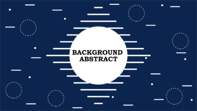 Blue Background Abstract Template