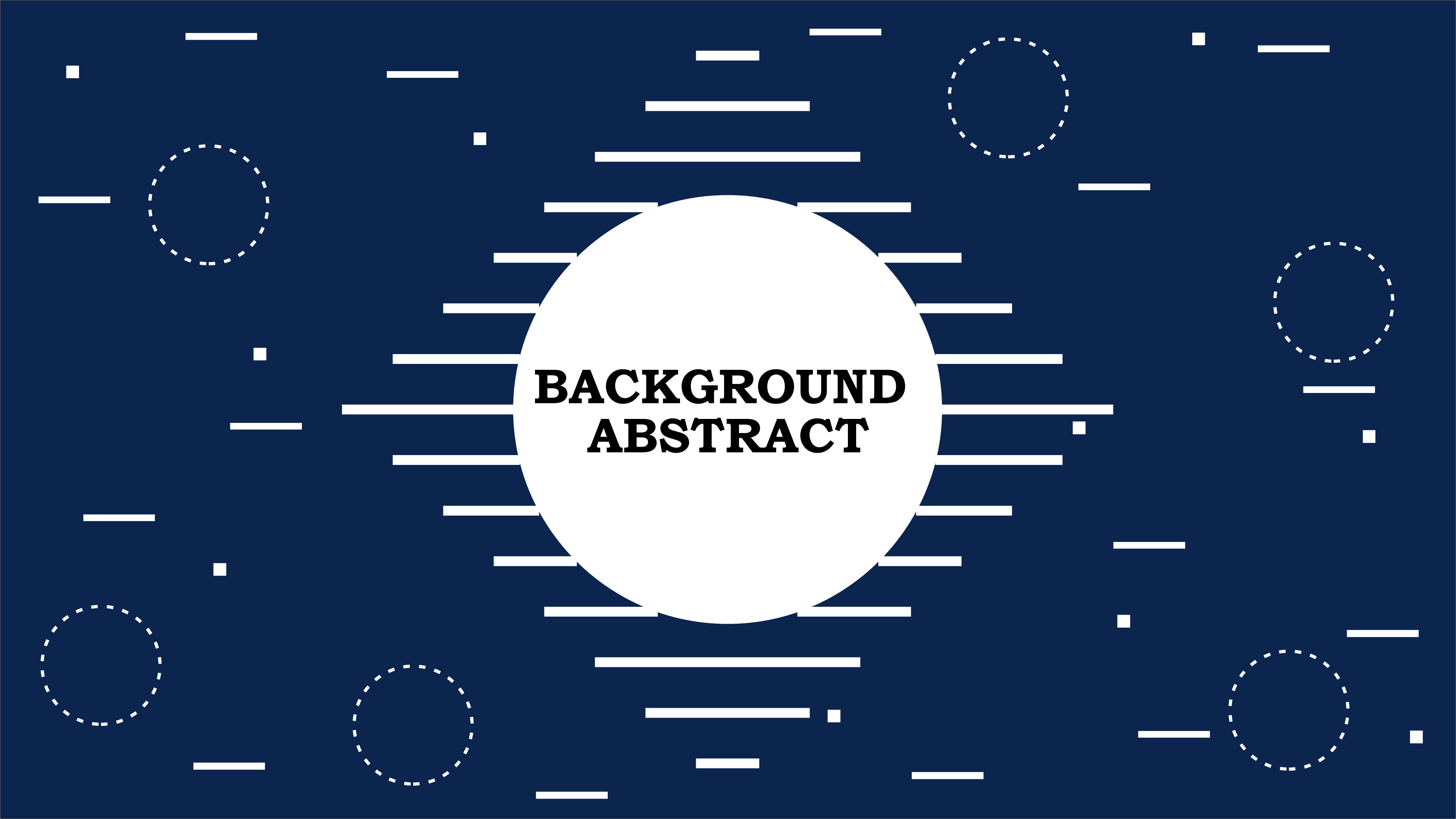 Blue Background Abstract Template