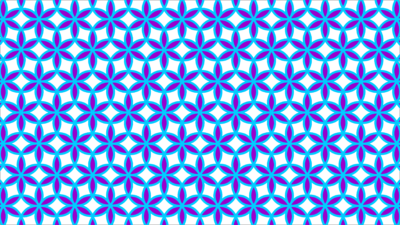 Blue Floral Pattern Design