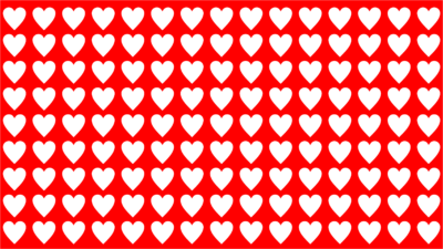 Red Hearts Texture Design