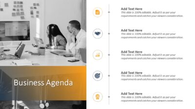 Business Agenda PowerPoint Slideshow