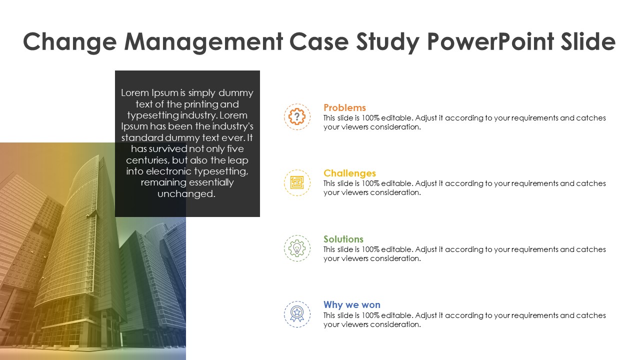 case study on change process