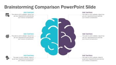 Brainstorming Comparison PowerPoint Slide