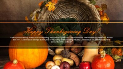 Thanksgiving Day PowerPoint Presentation Template
