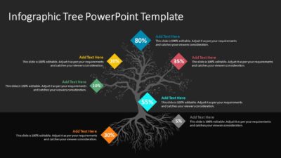 Infographic Tree PowerPoint Template