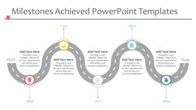 Milestones Achieved PowerPoint Templates