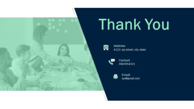 Thank You Marketing Plan PowerPoint Template