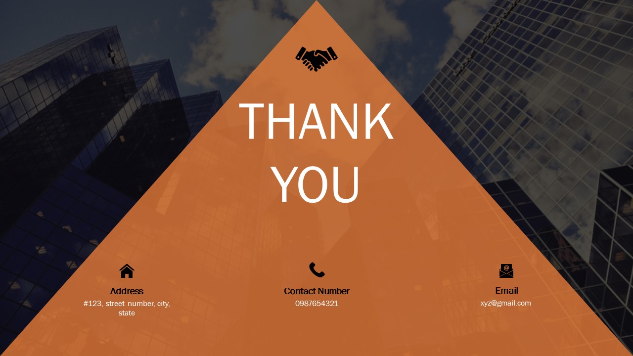 Thank You PowerPoint Slide Template | Professional Thank You Slide