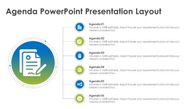 Agenda PowerPoint Presentation Layout