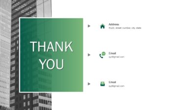 Creative Thank You PowerPoint Presentation