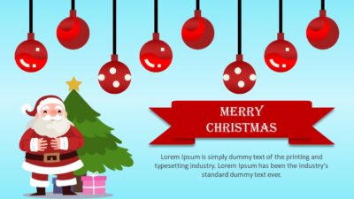 Merry Christmas Invitation Template