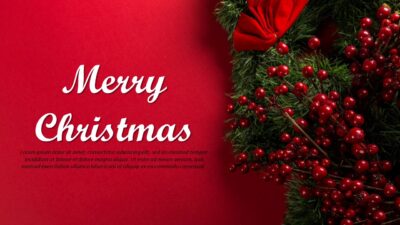 Free Christmas Card Template