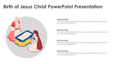 Birth of Jesus Christ PowerPoint Presentation Template