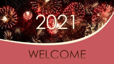 Happy New Year PowerPoint Presentation Slide
