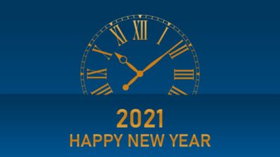 Happy New Year PowerPoint Slide