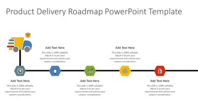 Product Delivery Roadmap PowerPoint Template