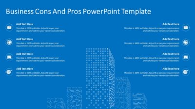 Business Cons And Pros PowerPoint Template