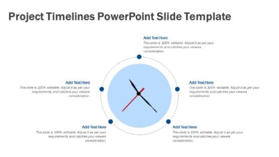 Project Timelines PowerPoint Slide Template