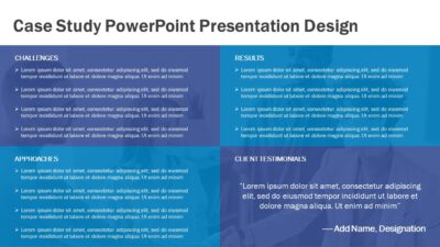 Case Study PowerPoint Presentation Design