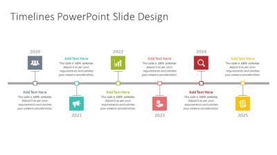 Timelines PowerPoint Slide Design
