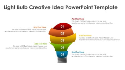 Light Bulb Creative Idea PowerPoint Template