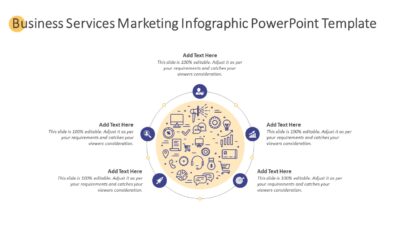 Business Services Marketing Infographic PowerPoint Template