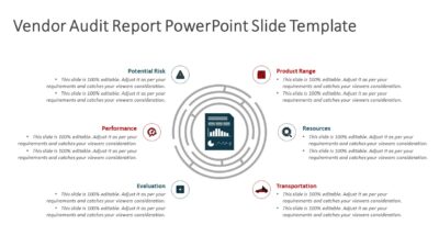 Vendor Audit Report PowerPoint Slide Template