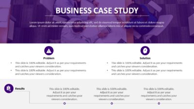 Business Case Study PowerPoint Presentation Example