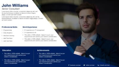 Self Introduction PowerPoint Template