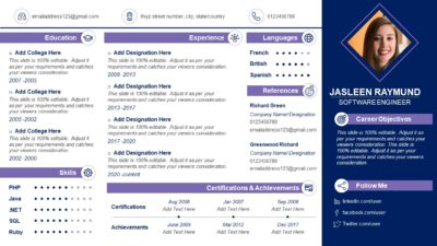 Curriculum Vitae PowerPoint Template