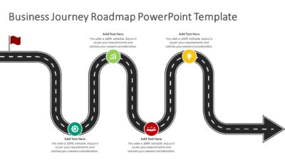 Business Journey Roadmap PowerPoint Template