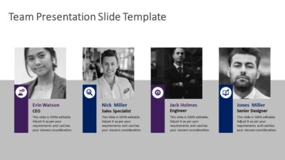 Team Presentation Slide Template