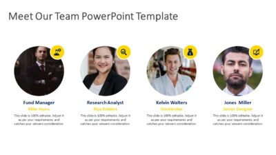 Meet Our Team PowerPoint Presentation Template