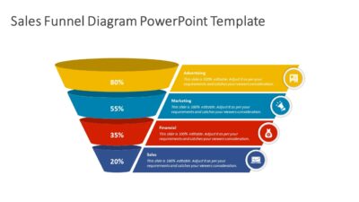 Sales Funnel Diagram PowerPoint Template