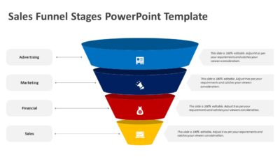 Sales Funnel Stages PowerPoint Template