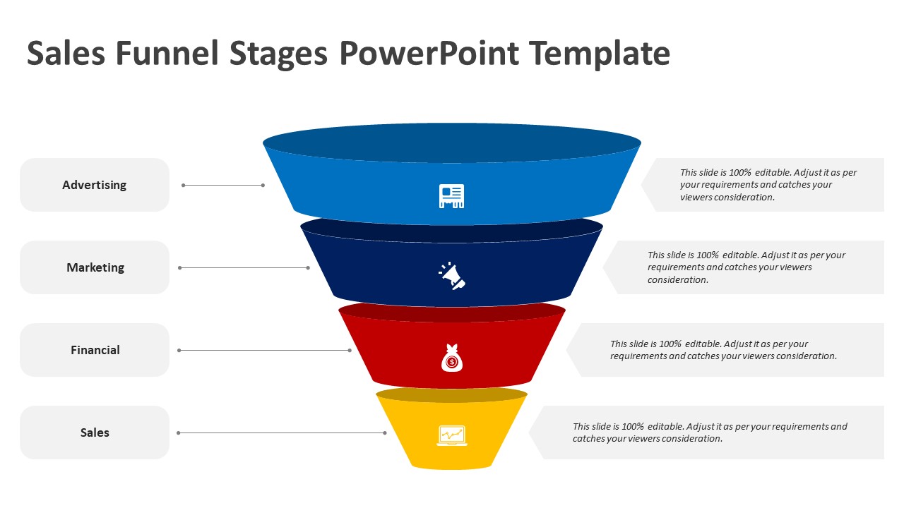 Sales Funnel Template Ppt