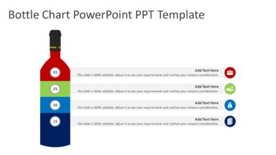 Bottle Chart PowerPoint PPT Template