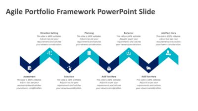 Agile Portfolio Framework PowerPoint Slide
