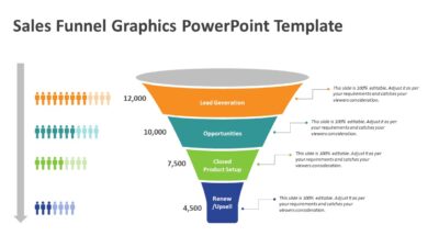 Sales Funnel Graphics PowerPoint Template