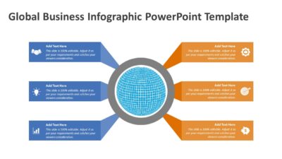 Global Business Infographic PowerPoint Template