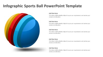 Infographic Sports Ball PowerPoint Template