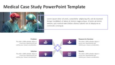Medical Case Study PowerPoint Template