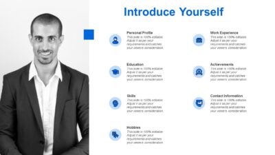 Introduce Yourself PowerPoint Slide