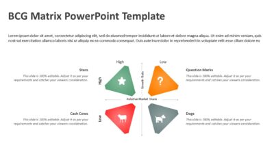 BCG Matrix PowerPoint Template