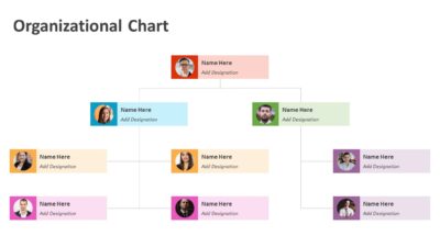 Organizational Chart PowerPoint Slide