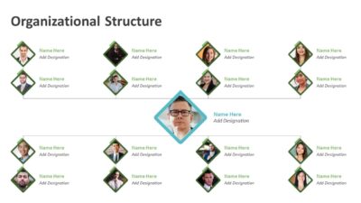 Organizational Structure PowerPoint Slide