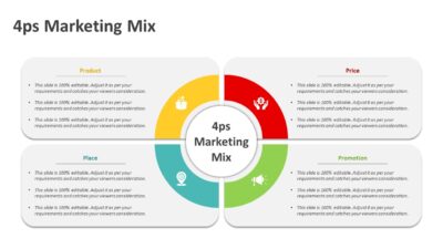 4ps Marketing Mix PowerPoint Slide